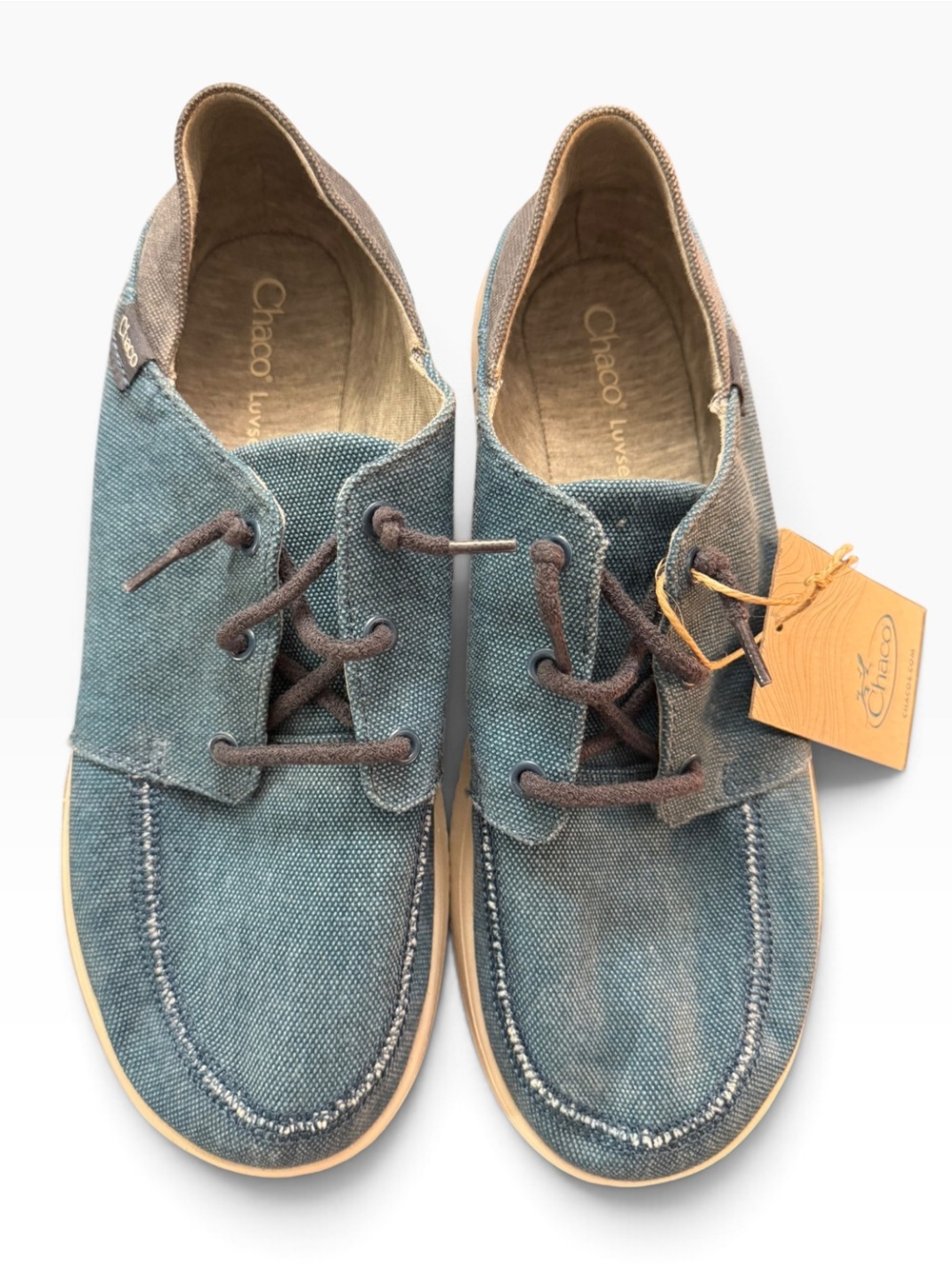 Chacos Chillos Sneakers Slip On Canvas Blue Women’s 9.5 NWT
